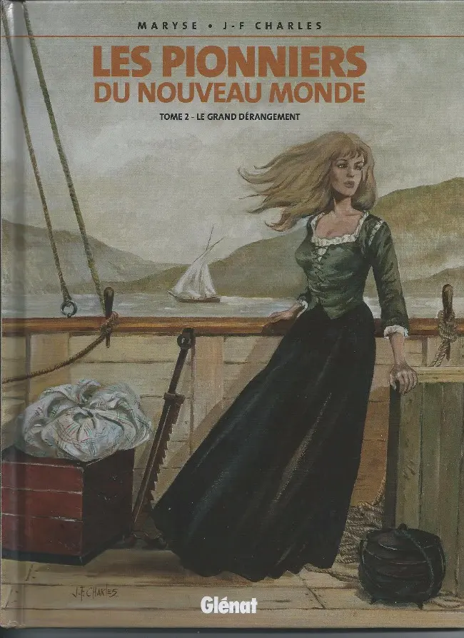 Couverture de l'album Les Pionniers du Nouveau Monde Tome 2 Le grand dérangement
