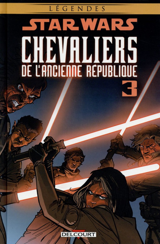 Couverture de l'album Star Wars - Chevaliers de l'Ancienne République Tome 3 Au cœur de la peur