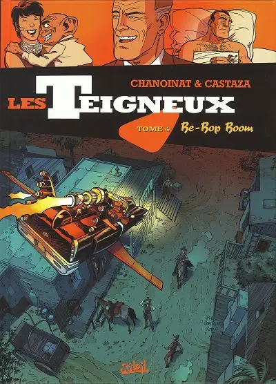 Couverture de l'album Les Teigneux Tome 4 Be-bop boom