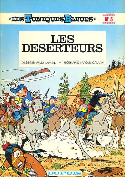 Couverture de l'album Les Tuniques Bleues Tome 5 Les déserteurs