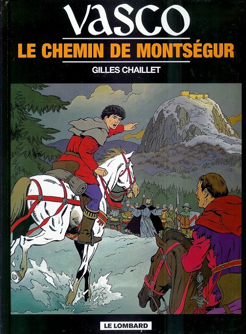 Couverture de l'album Vasco Tome 8 Le chemin de Montségur