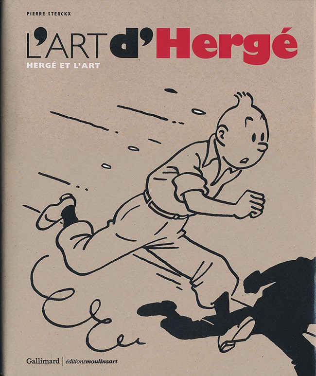 Couverture de l'album L'art d'Hergé