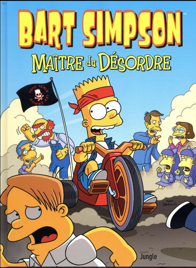 Couverture de l'album Bart Simpson Tome 15 Maître du désordre