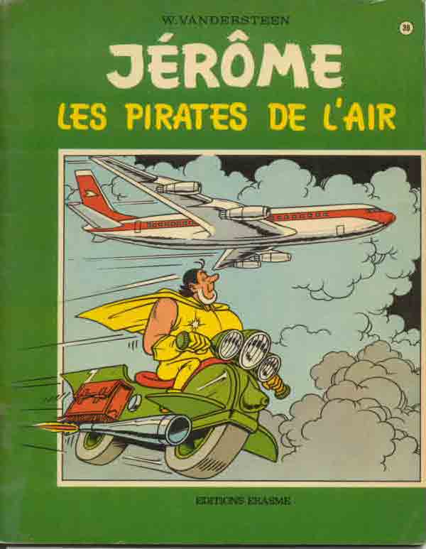 Couverture de l'album Jérôme Tome 39 Les pirates de l'air