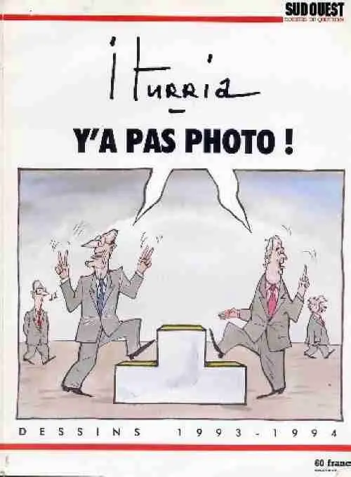 Couverture de l'album Iturria - Dessins Sud-Ouest Dessins 1993-1994 - Y'a pas photo
