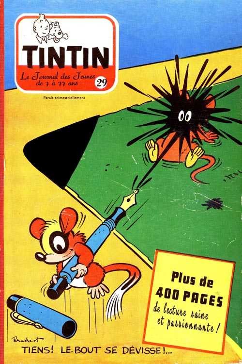 Couverture de l'album Tintin Tome 29