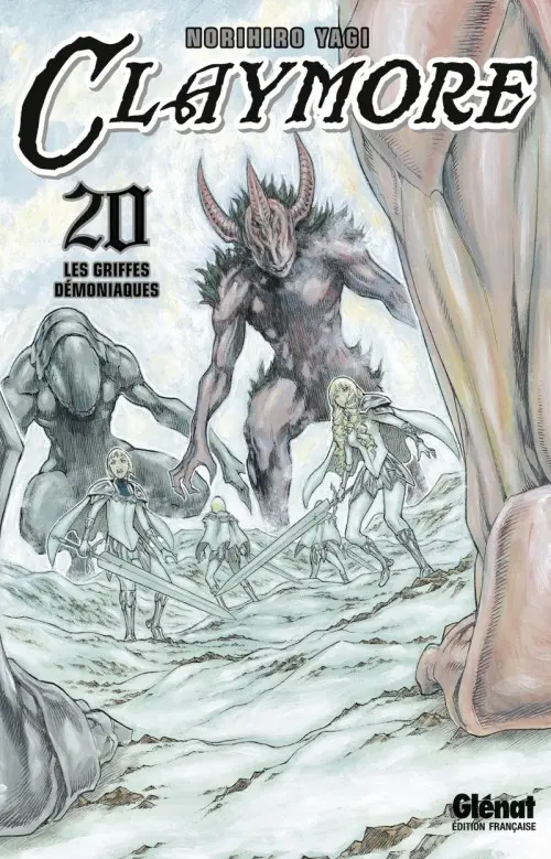 Couverture de l'album Claymore Tome 20 Les griffes démoniaques