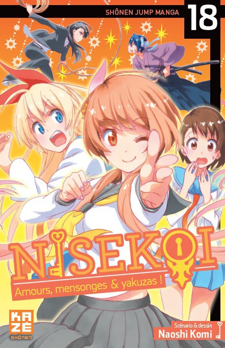 Couverture de l'album Nisekoi - Amours, Mensonges & Yakuzas ! 18 Touché !