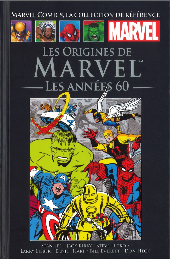 Couverture de l'album Marvel Comics - La collection de référence Tome 87 Les Origines de Marvel - Les Années 60