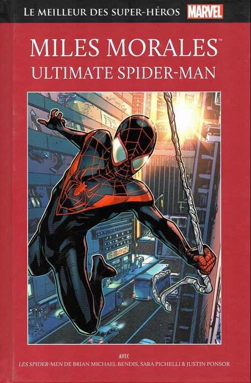 Couverture de l'album Le meilleur des Super-Héros Marvel Tome 61 Miles morales ultimate spider-man