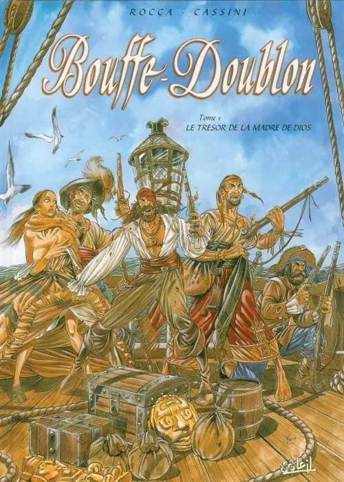 Couverture de l'album Bouffe-Doublon Tome 1 Le trésor de la Madre de Dios