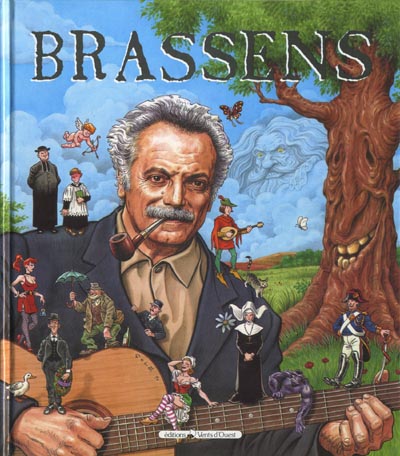 Couverture de l'album Brassens Tome 2 Brassens 1956 - 1962