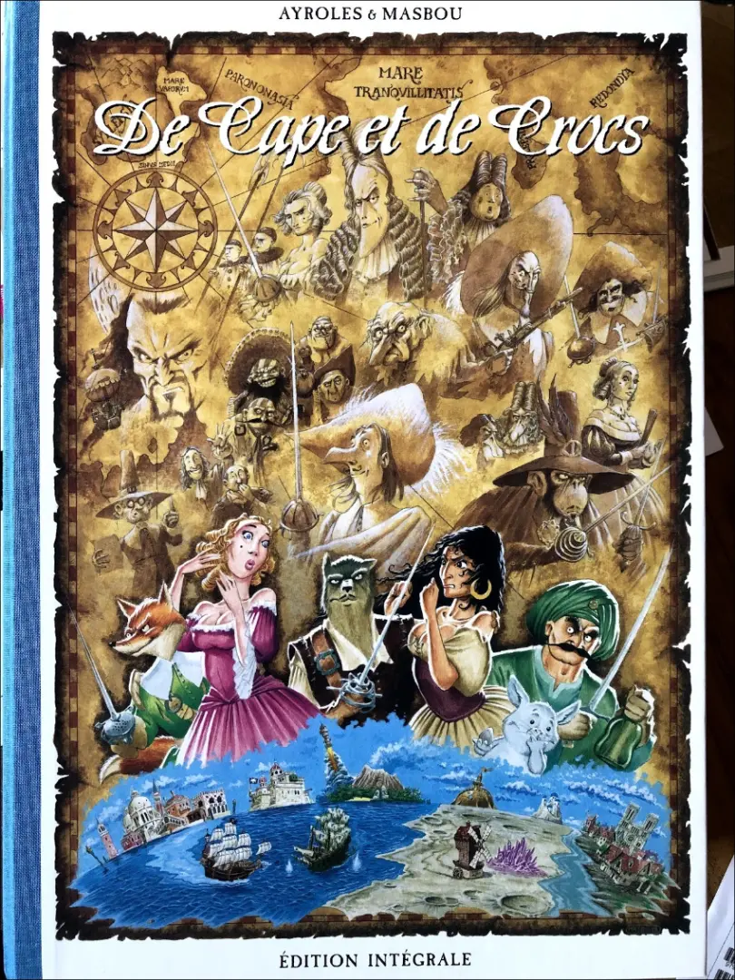 Couverture de l'album De Cape et de Crocs Édition Intégrale