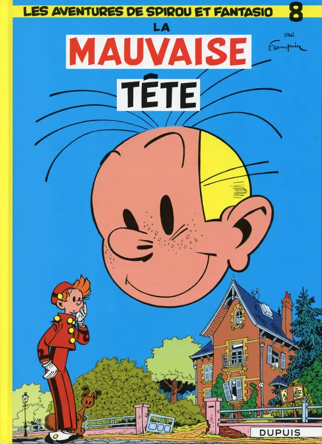 Couverture de l'album Spirou et Fantasio Tome 8 La Mauvaise Tête