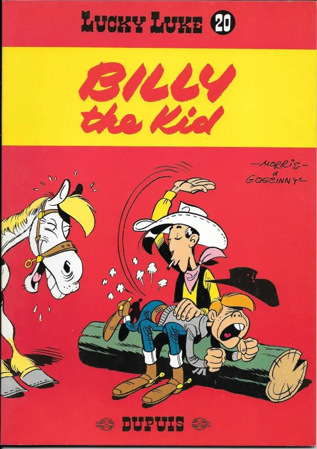 Couverture de l'album Lucky Luke Tome 20 Billy the Kid