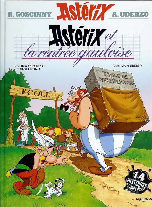 Couverture de l'album Astérix Tome 32 Astérix et la rentrée gauloise