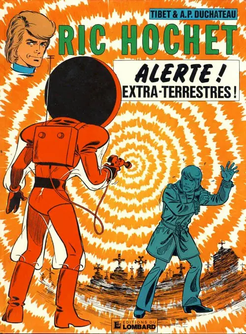Couverture de l'album Ric Hochet Tome 22 Alerte ! Extra-terrestres !