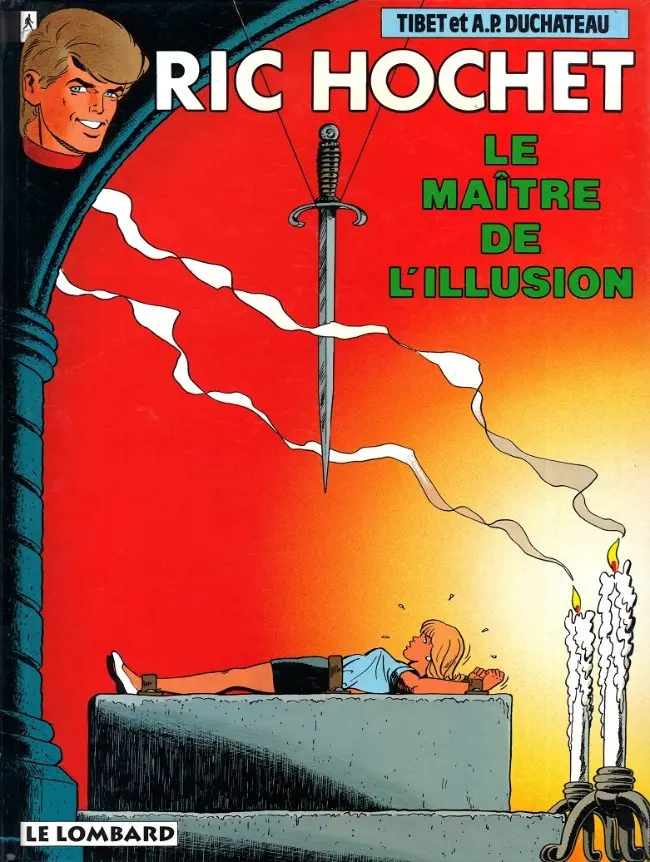 Couverture de l'album Ric Hochet Tome 52 Le maître de l'illusion