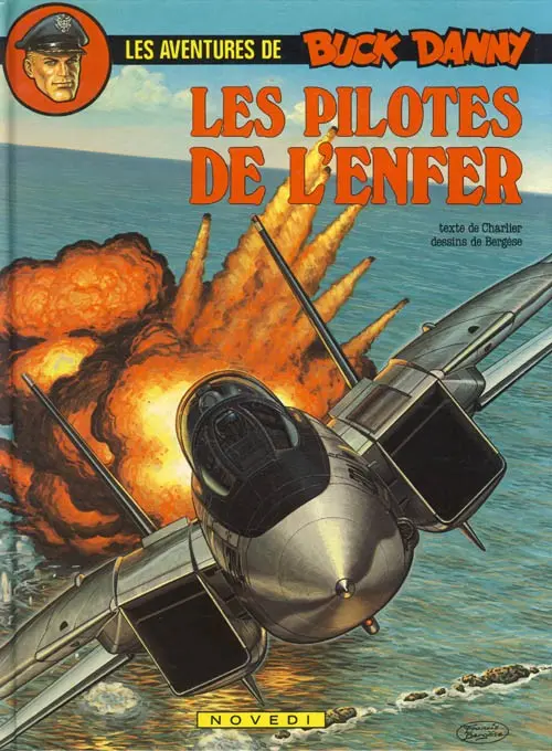 Couverture de l'album Buck Danny Tome 42 Les pilotes de l'enfer