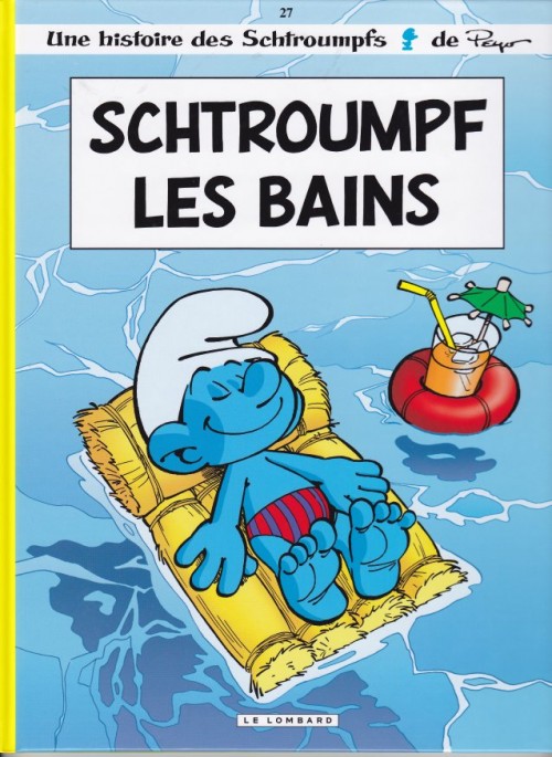 Couverture de l'album Les Schtroumpfs Tome 27 Schtroumpf les bains