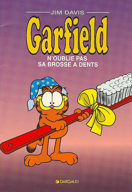 Couverture de l'album Garfield Tome 22 Garfield n'oublie pas sa brosse à dent