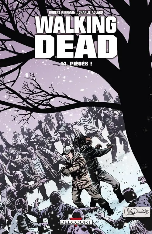 Couverture de l'album Walking Dead Tome 14 Piégés !