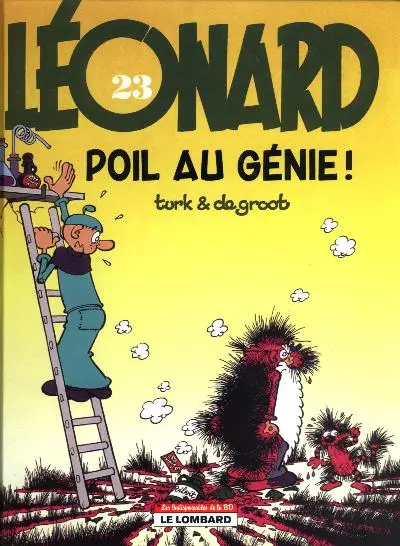 Couverture de l'album Léonard Tome 23 Poil au génie !