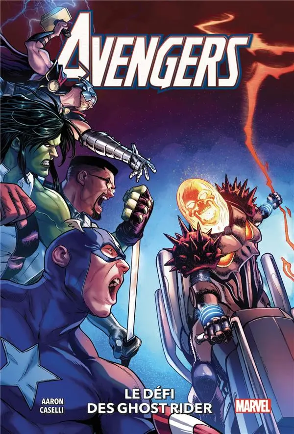 Couverture de l'album Avengers 5 Le défi des Ghost Rider