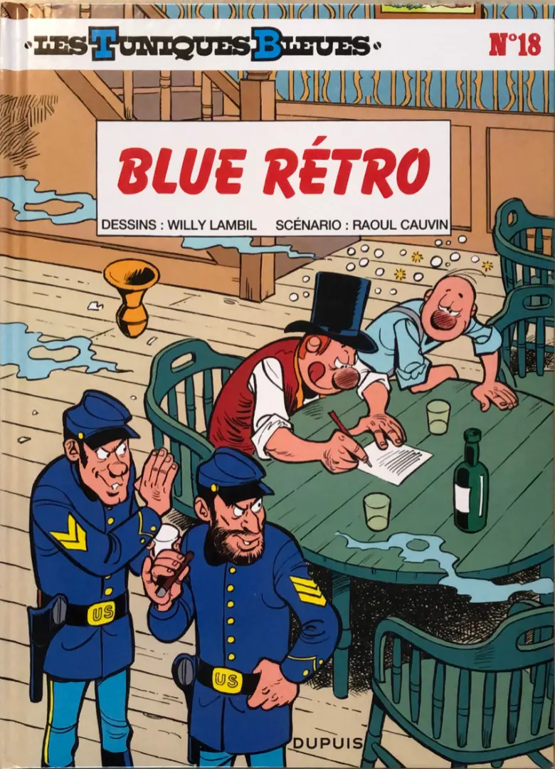 Couverture de l'album Les Tuniques Bleues Tome 18 Blue Retro