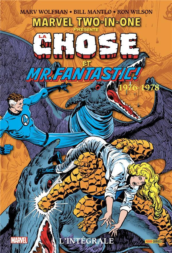Couverture de l'album Marvel Two-in-One - L'intégrale Tome 3 La Chose et Mr. Fantastic ! - 1976-1978