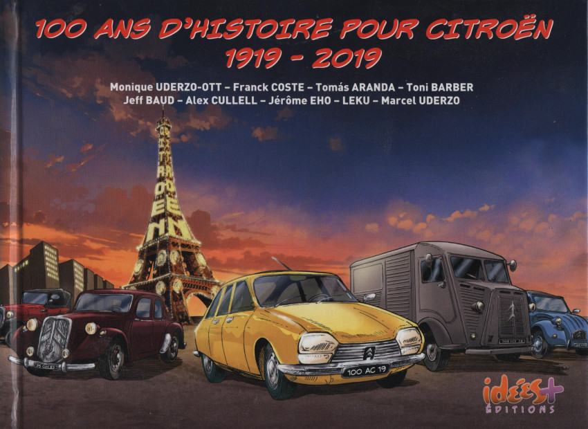 Couverture de l'album Vieux Tacots Tome 10 100 ans d'histoire pour Citroën 1919-2019