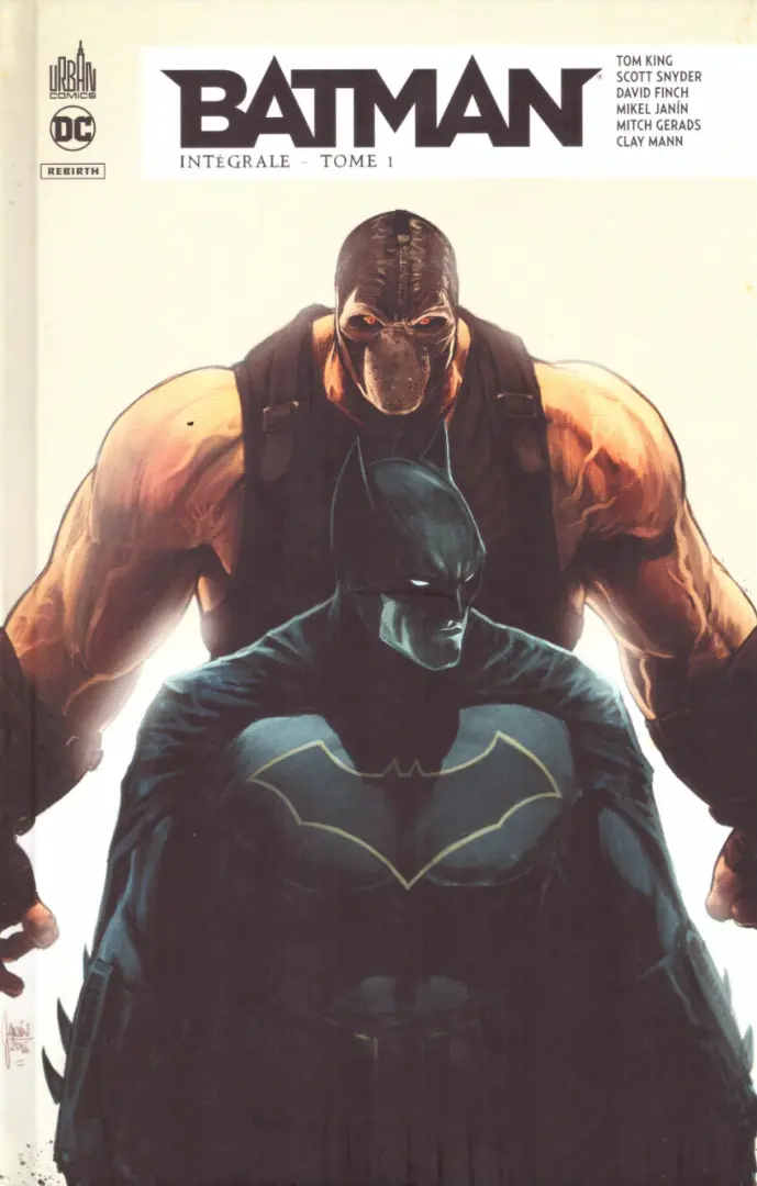 Couverture de l'album Batman Rebirth Intégrale Tome 1