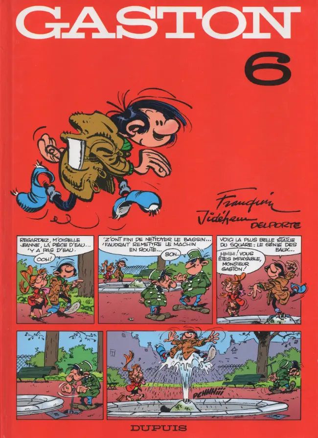 Couverture de l'album Gaston Tome 6