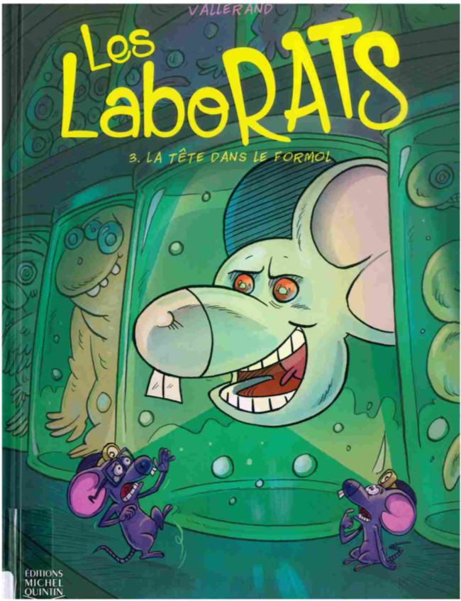 Couverture de l'album Les LaboRats Tome 3 La tête dans le formol