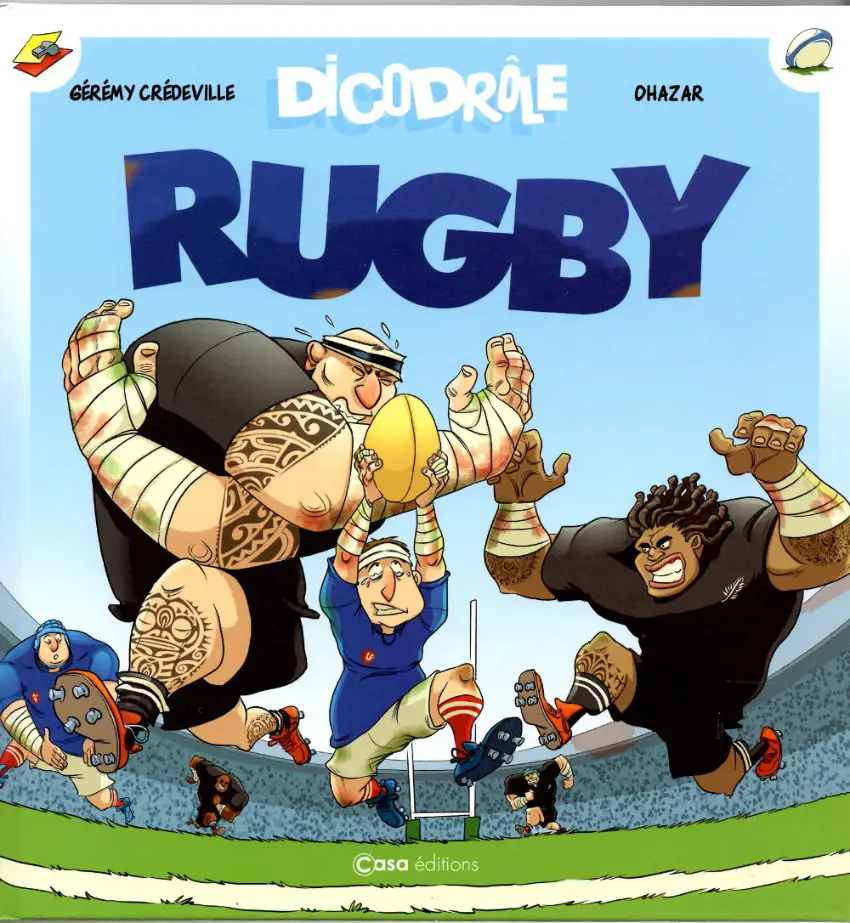 Couverture de l'album Dicodrôle Rugby