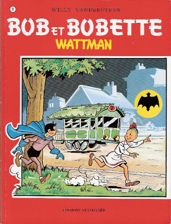 Couverture de l'album Bob et Bobette Tome 71 Wattman
