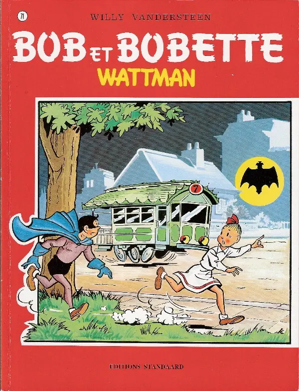 Couverture de l'album Bob et Bobette Tome 71 Wattman