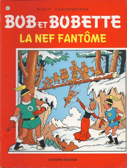 Couverture de l'album Bob et Bobette Tome 141 La nef fantôme