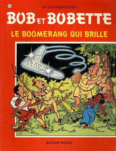 Couverture de l'album Bob et Bobette Tome 161 Le boomerang qui brille