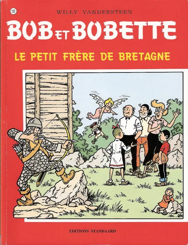 Couverture de l'album Bob et Bobette Tome 192 Le petit frère de Bretagne