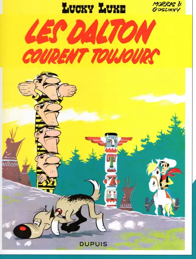 Couverture de l'album Lucky Luke Tome 23 Les Dalton courent toujours