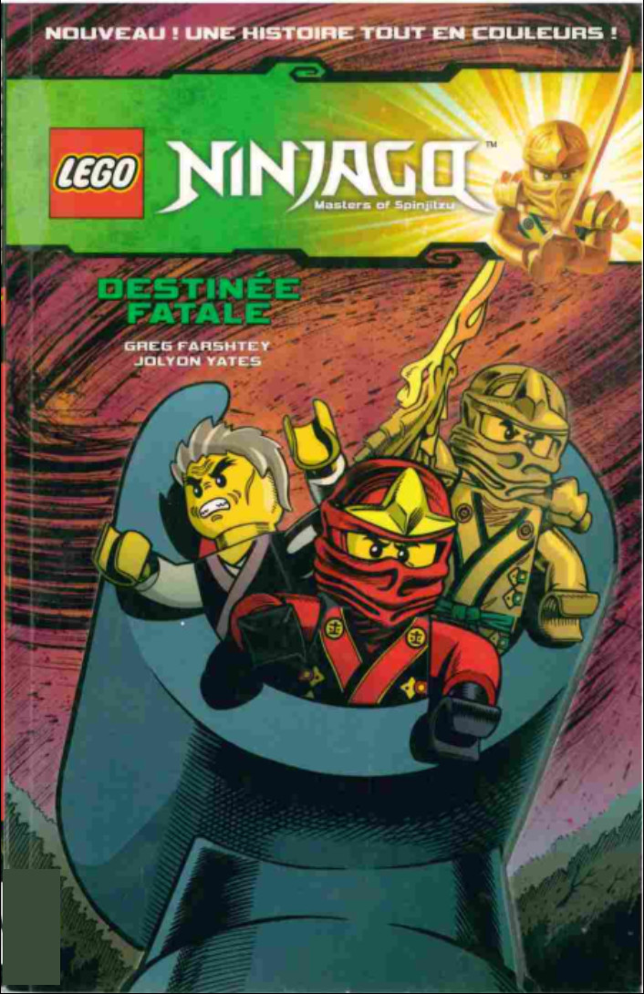 Couverture de l'album Lego Ninjago - Masters of Spinjitzu Tome 6 Destinée fatale