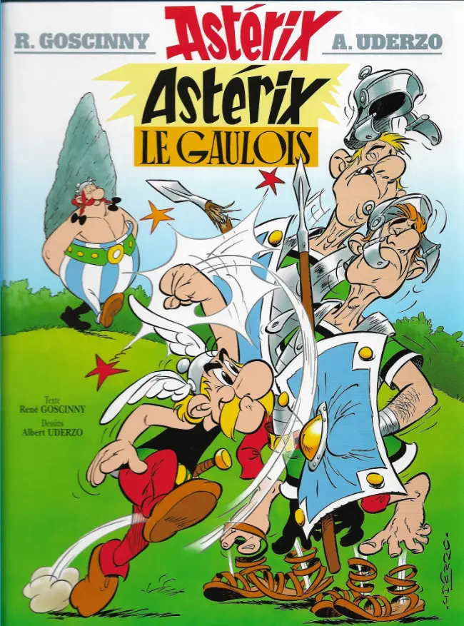 Couverture de l'album Astérix Tome 1 Astérix Le Gaulois