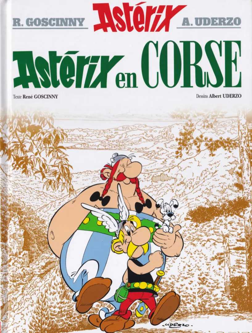 Couverture de l'album Astérix Tome 20 Astérix en Corse
