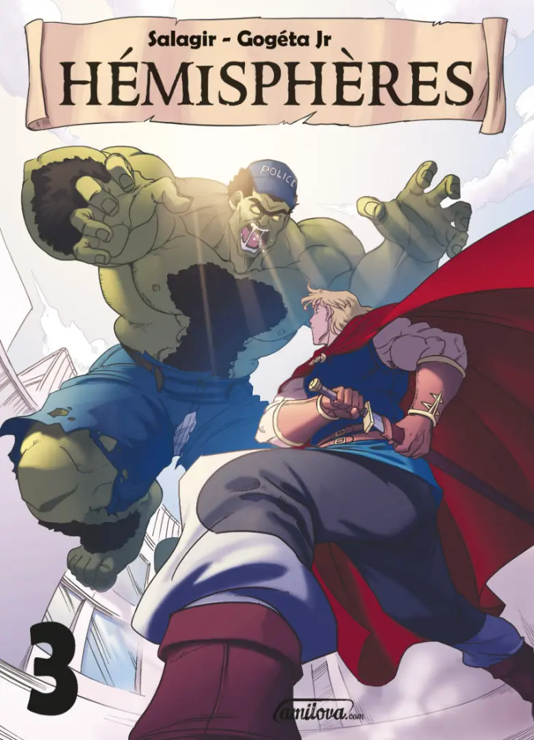 Couverture de l'album Hémisphères Tome 3