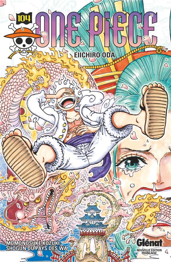 Couverture de l'album One Piece 104 Momonosuké Kozuki, Shogun du Pays des Wa