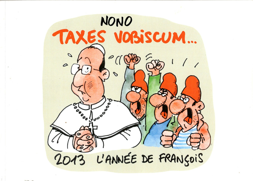 Couverture de l'album L'année vue par ... Nono Taxes vobiscum...    2013 L'Année de François