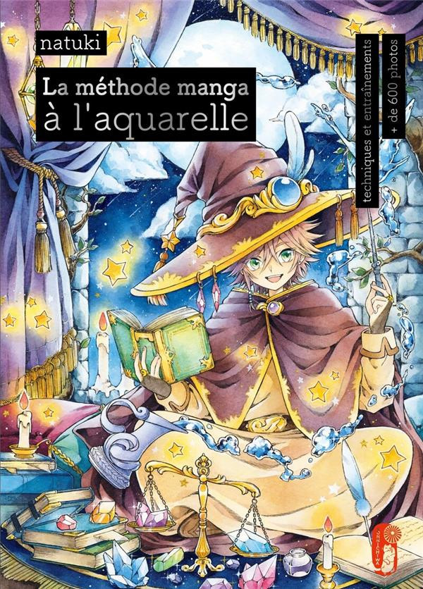 Couverture de l'album La méthode manga à l'aquarelle