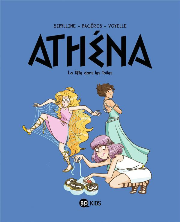 Couverture de l'album Athéna 6 La tête dans les toiles