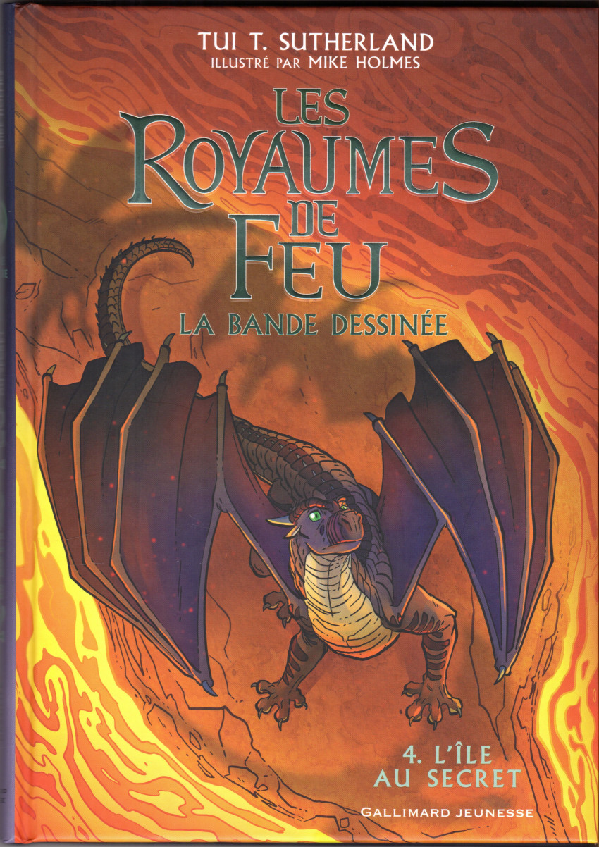 Couverture de l'album Les royaumes de Feu 4 L'île au secret